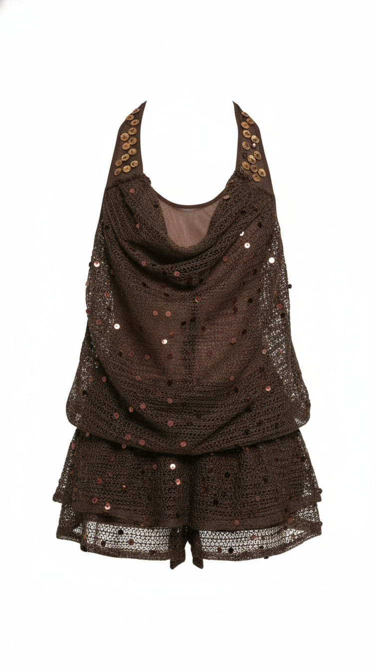 Shine Wave Sequin Mini