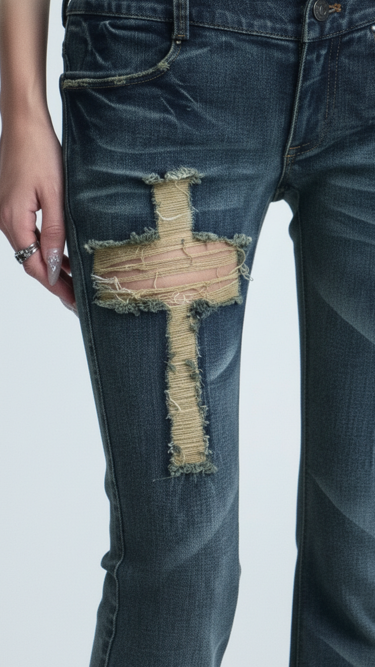Neo Cross Flared Jeans