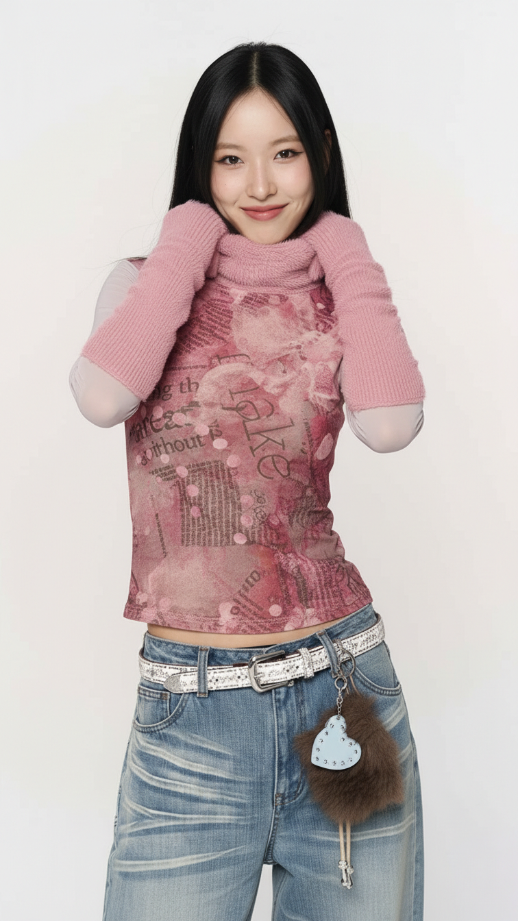 Neo Bloom Turtle Neck