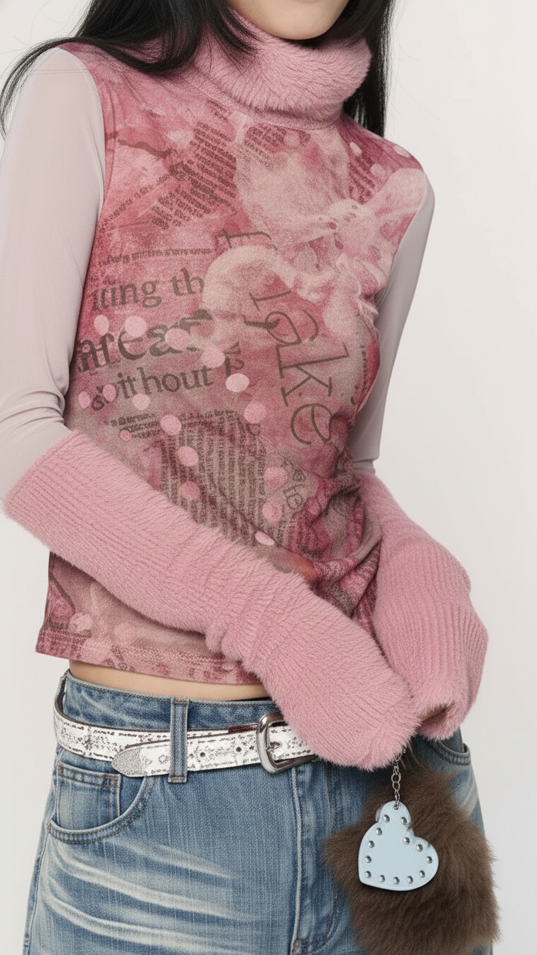 Neo Bloom Turtle Neck