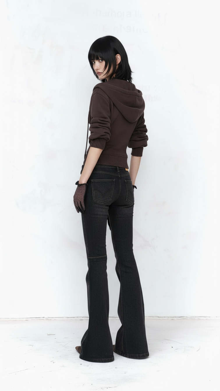 StrapEdge Low-Waist Jeans