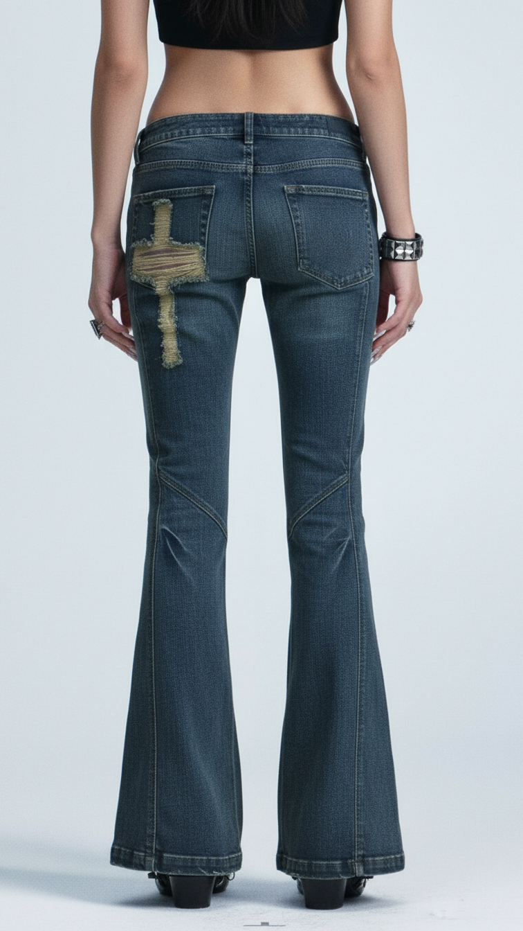 Neo Cross Flared Jeans